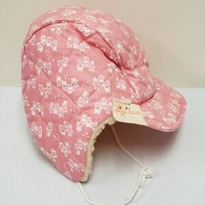 Sigikid Girls Toddler Pink Faux Fur Trapper Winter Hat Germany